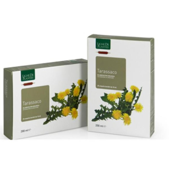 Tarassaco Bio Integratore Depurativo 20 Ampolle Bevivili da 15 Millilitri per Fegato e Drenaggio dei Liquidi