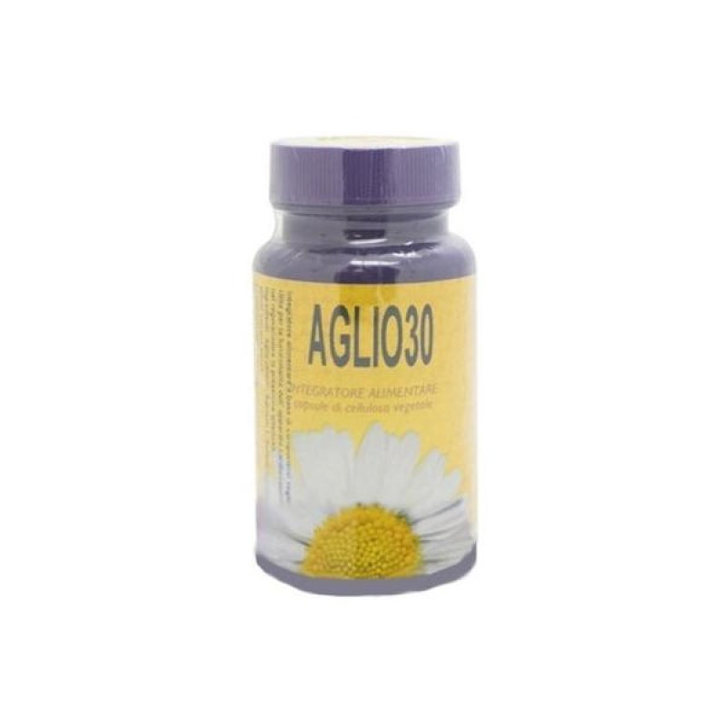 Biosalus Aglio 30 60 Capsule – Integratore di Aglio Odorless per Benessere Cardiovascolare e Controllo del Colesterolo