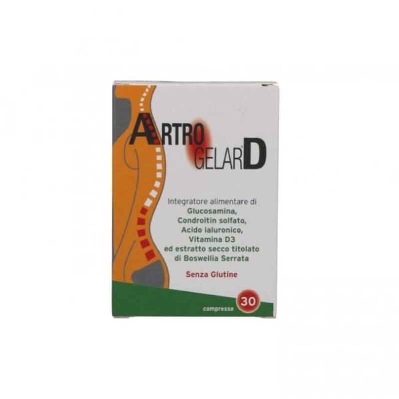 Artrogelar D 30 Compresse Integratore per Articolazioni e Cartilagini – Artrogelard Compresse Artrogelar D 30 Compresse Integratore per Articolazioni e Cartilagini – Artrogelard Compresse