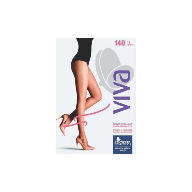 Collant donna 140 denari Viva colore 140 taglia 1 calze elastiche riposanti contenitive