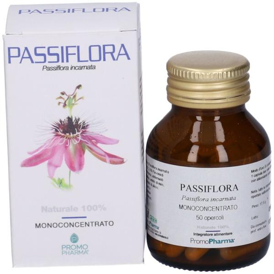 Passiflora Integratore Naturale in Capsule – 50 Capsule per Sonno Rilassato e Riduzione dello Stress Passiflora Integratore Naturale in Capsule – 50 Capsule per Sonno Rilassato e Riduzione dello Stress