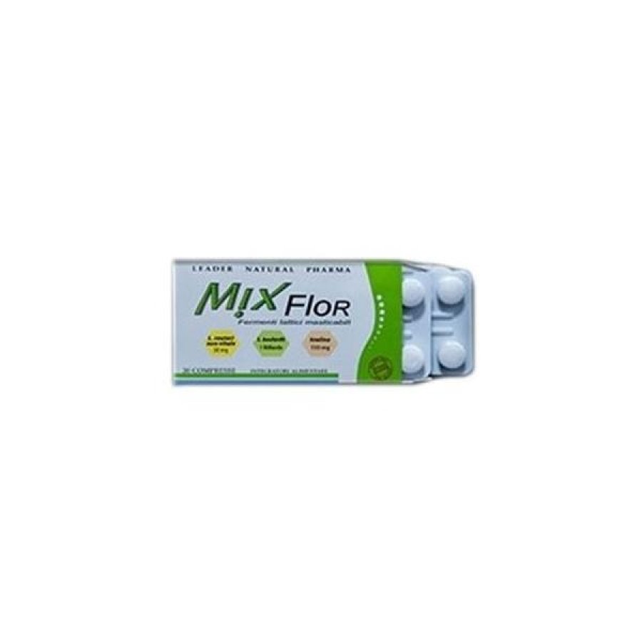 Leader Natural Pharma Mixflor 20 Compresse Leader Natural Pharma Mixflor 20 Compresse