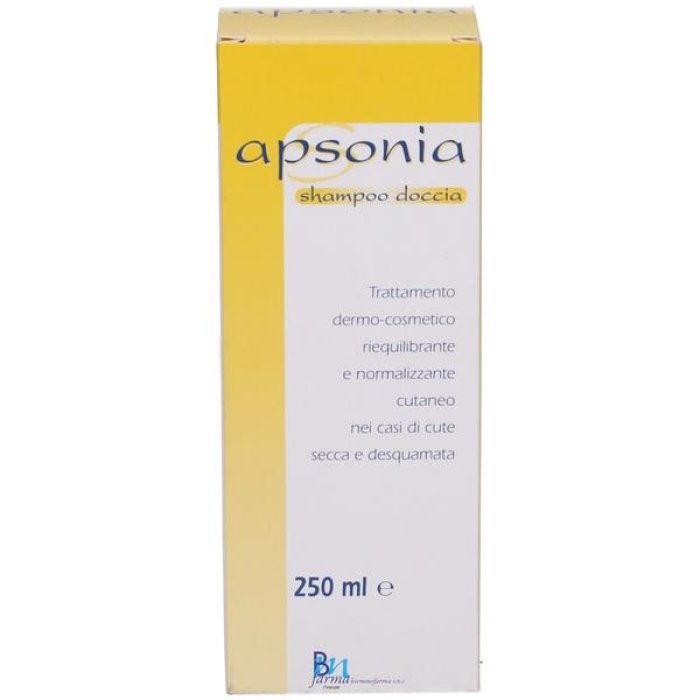 Apsonia shampoo/doccia cute secca 250 ml shampoo doccia per pelle secca