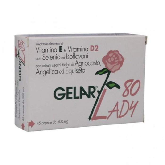 Gelar Lady Integratore Alimentare Donna 45 Capsule per Benessere Femminile e Equilibrio Ormonale