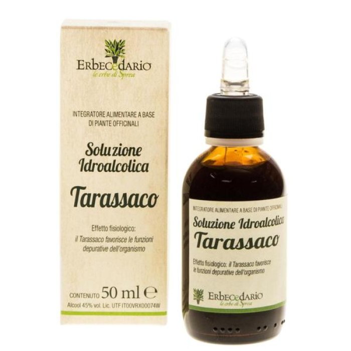 Taraxacum tintura madre gocce 100 ml - estratto di tarassaco per drenaggio epatico