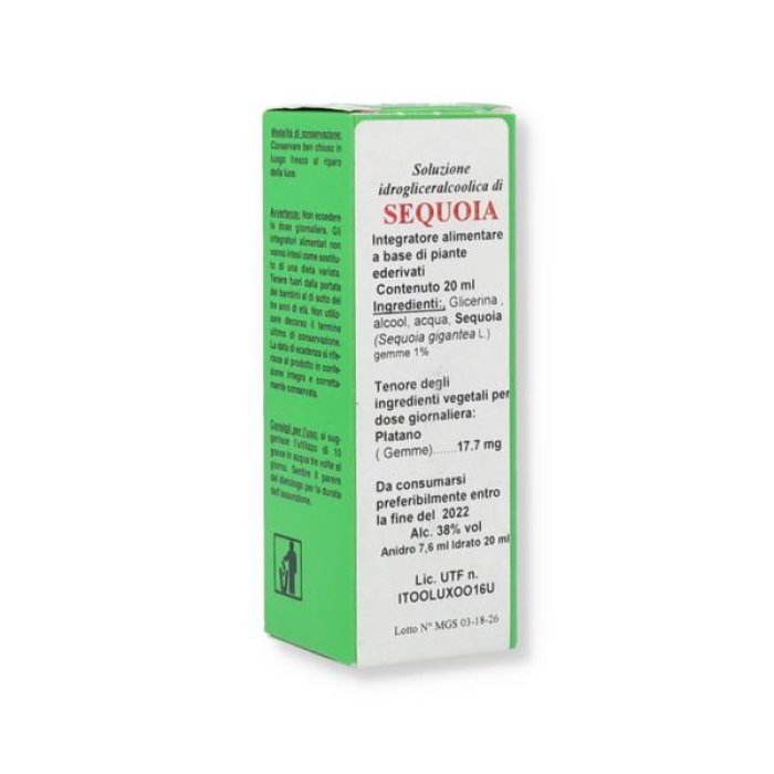 Sequoia MGS 26 Spray Orale 20 ml Integratore di Magnesio per Benessere Muscolare e Sistema Nervoso