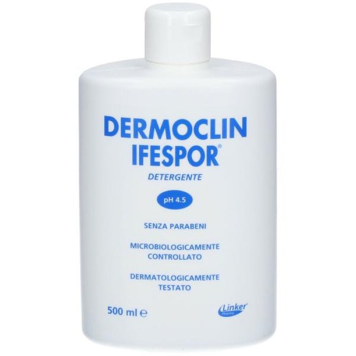 Dermoclin Ifespor Detergente Dermatologico 100 ml Trattamento Pelle Sensibile e Irritata
