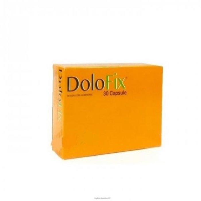 Dolofix 30 Capsule Integratore per Dolori Articolari e Muscolari, Mal di Schiena e Infiammazioni, Benessere di Ossa e Articolazioni