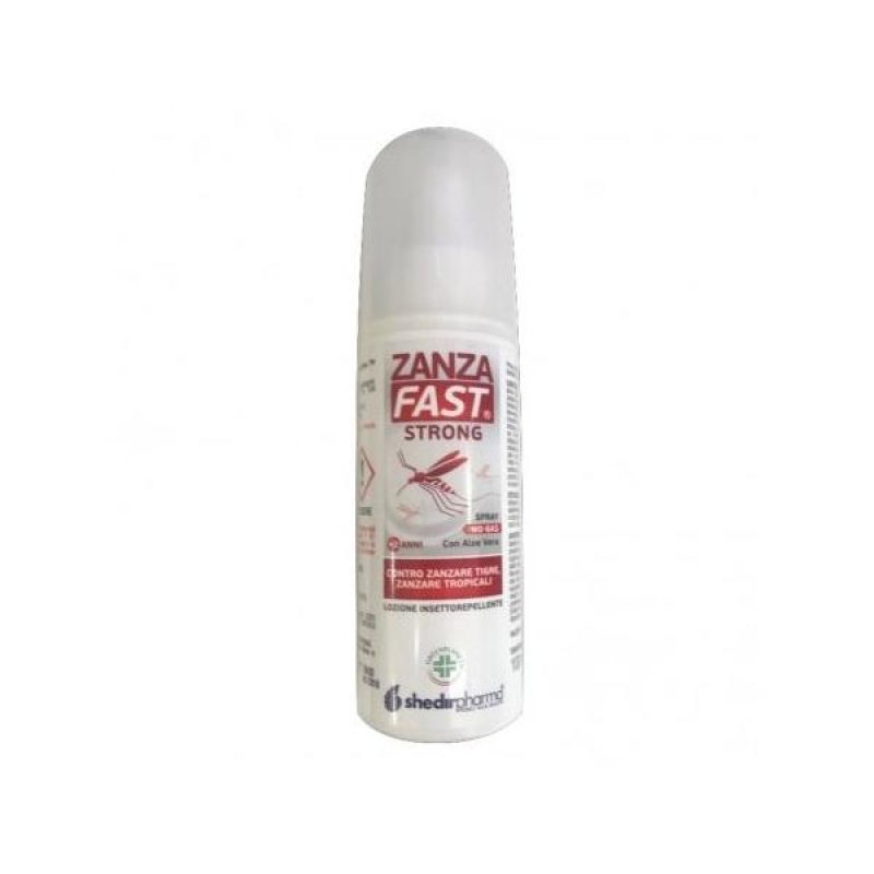 Zanzafast Strong  100 ml repellente insetti ad azione forte