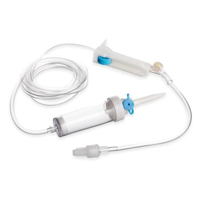 Deflussore Roller con ago Claire - deflussore per infusione con regolatore roller