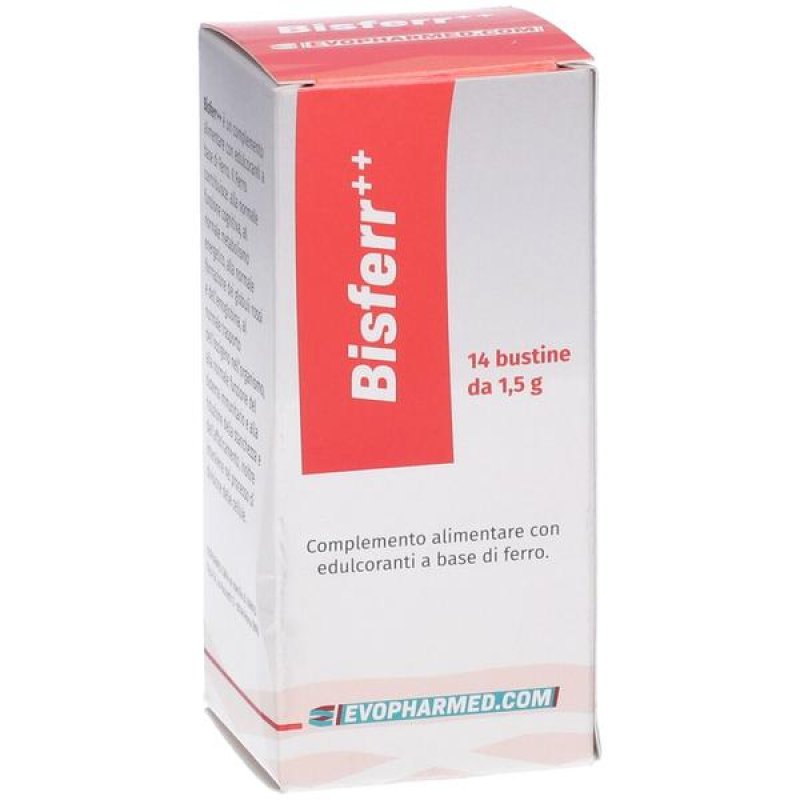 Bisferr++ 14 bustine integratore di ferro ad alta biodisponibilità