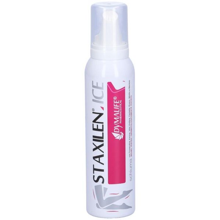 Dymalife Pharmaceutical Staxilen Ice Schiuma per Gambe Pesanti 150 ml