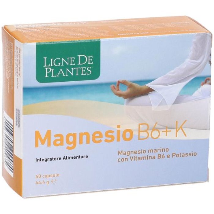 Magnesio B6 + K 60 capsule Natura S - integratore di magnesio potassio e vitamina B6