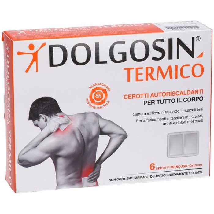 Dymalife Pharmaceutical Dolgosin Termico Cerotti 6 Pezzi