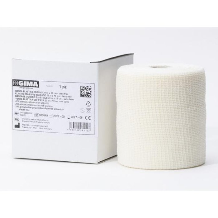 Cz Press Benda Com50 20 m x 10 cm - Benda Monoelastica Coesiva di Fissaggio a Compressione