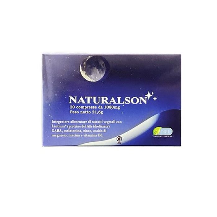 Naturalson 20 Compresse Natural – Integratore in Compresse per il Benessere e il Rilassamento