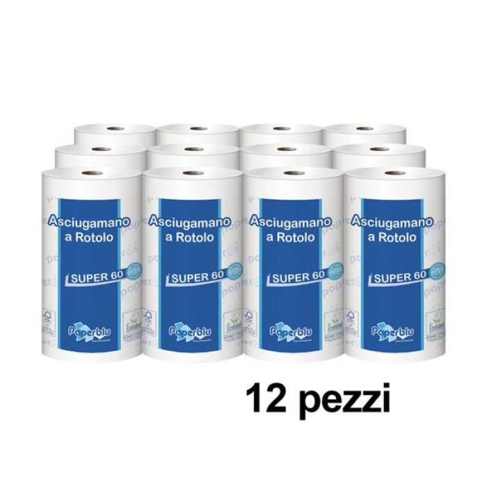 Safety Asciugamani In Rotolo 12 Pezzi