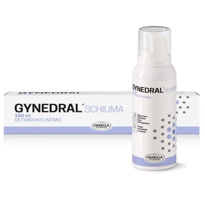 Gynomen Schiuma Detergente Intima Delicata per Igiene Quotidiana Donna, pH Fisiologico, Azione Lenitiva e Rinfrescante