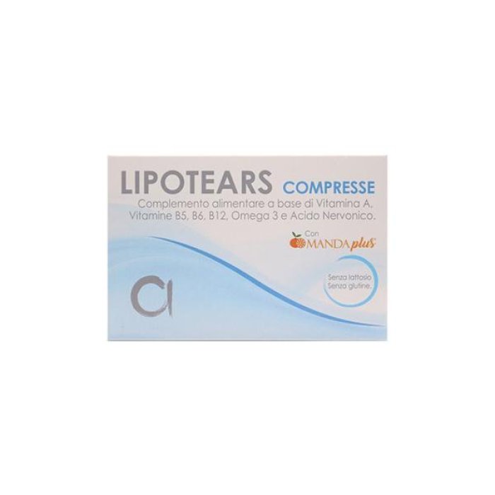 Lipotears 30 compresse - integratore