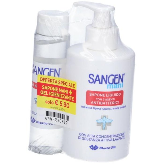 Marco Viti Farmaceutici Sangen Sapone Liquido + Gel Igienizzante