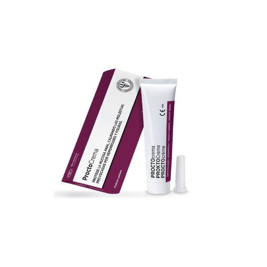 Mesaflorene Procto Crema Rettale 30 ml per Emorroidi e Fissure Anali – Trattamento Lenitivo e Protettivo
