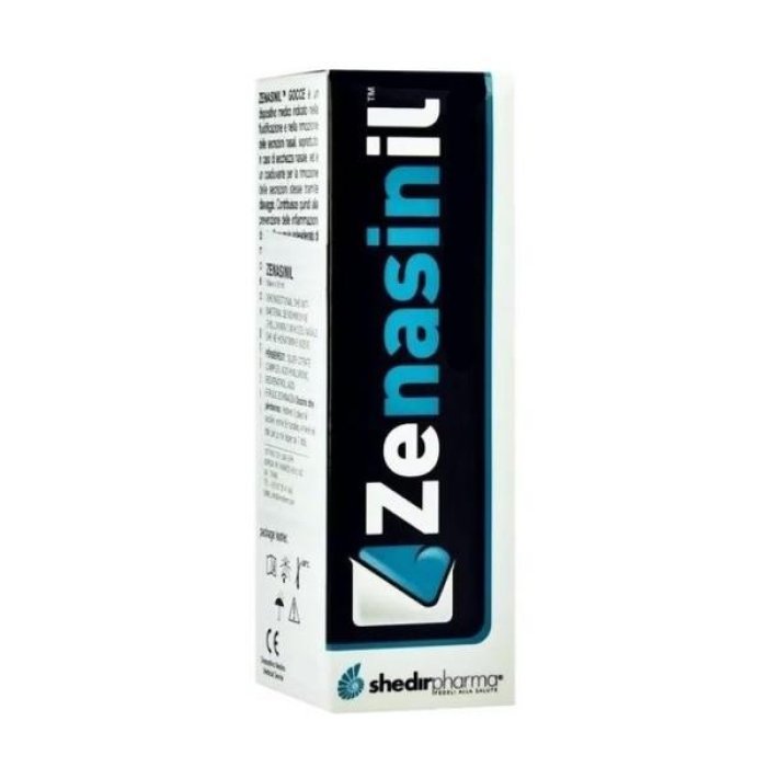 ZENASINIL Spray Nasale Ipertonico Decongestionante 50 ml per Raffreddore e Sinusite