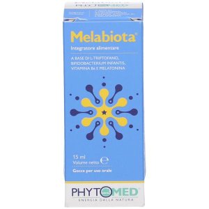 Melabiota Gocce 15 ml Integratore Alimentare Probiotico per Equilibrio della Flora Intestinale di Adulti e Bambini