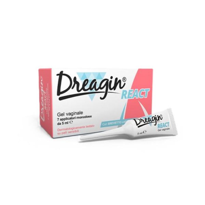 Dreagin React Gel Vaginale Intimo Lenitivo 7 Tubi Monodose