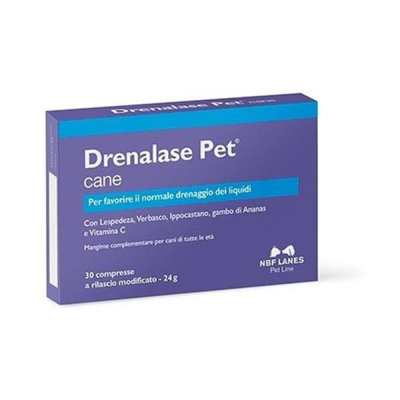 Edemapet 30 compresse - integratore drenante per cani con ritenzione di liquidi