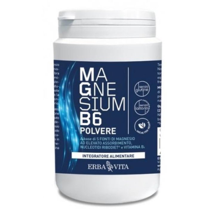 Supermagnesio B6 polvere 160 g - integratore di magnesio e vitamina B6