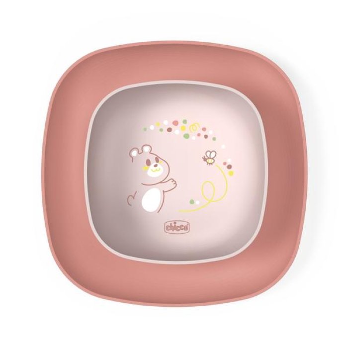 CH Ciotola*Piatto Rosa 12m+