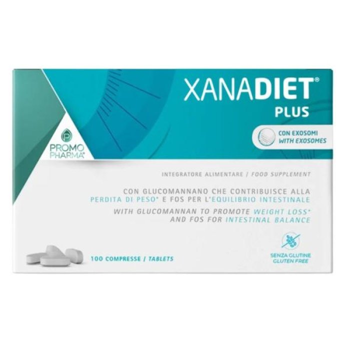 Xanadiet Plus Integratore Dimagrante per Controllo del Peso e Metabolismo 100 Compresse Biotechnology