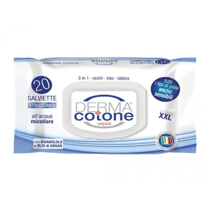 Dermacotone Salviette Milleusi Baby in Cotone per Pelli Delicate e Sensibili