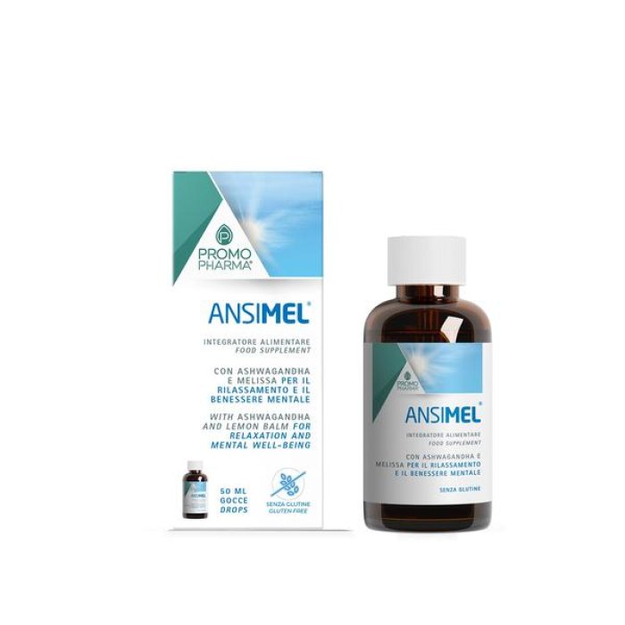 Ansimel Gocce Orali 50 ml Integratore Naturale per Stati di Ansia e Stress di Cani e Gatti