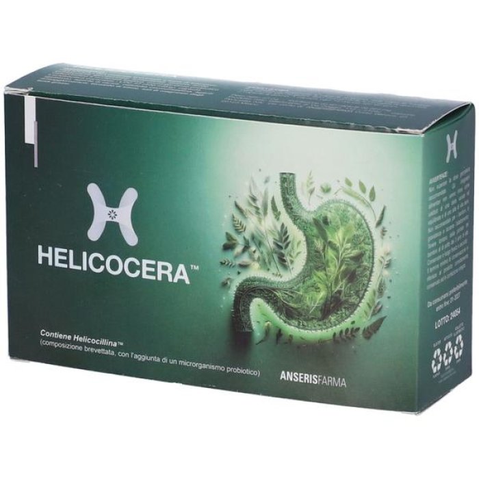 Helicocera Integratore Alimentare 60 Capsule | Benessere Gastrointestinale e Supporto dello Stomaco