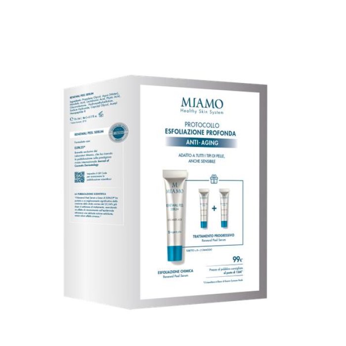 Miamo Protocollo Esfoliazione Profonda Anti Età Renewal Peel Serum