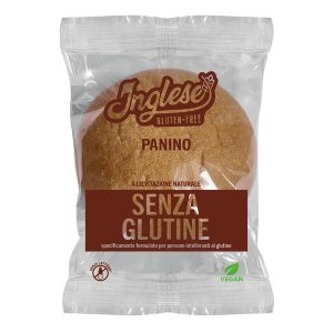 Inglese panino bianco 1 pezzo - panino senza glutine da farcire