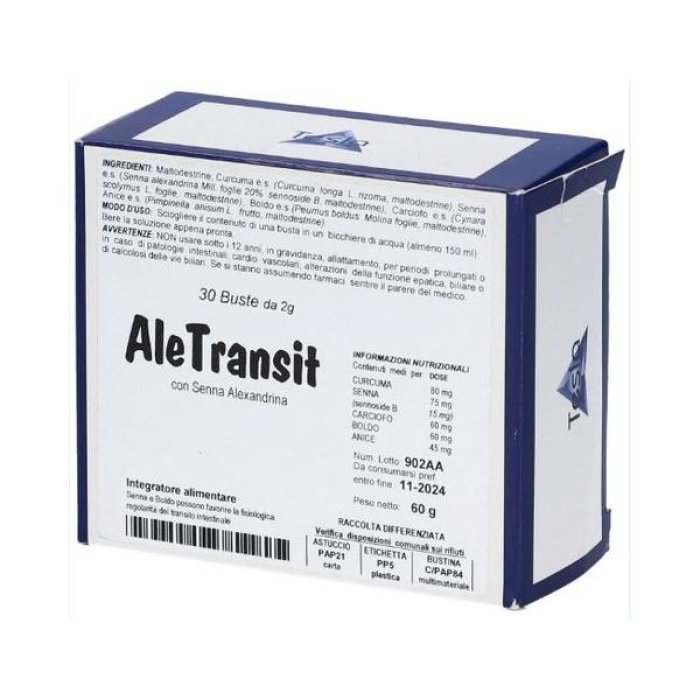 Aletransit 30 capsule Tesla - integratore per regolarita intestinale