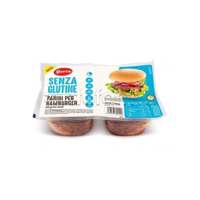 Doria Panini per Hamburger Senza Glutine 4 x 75g