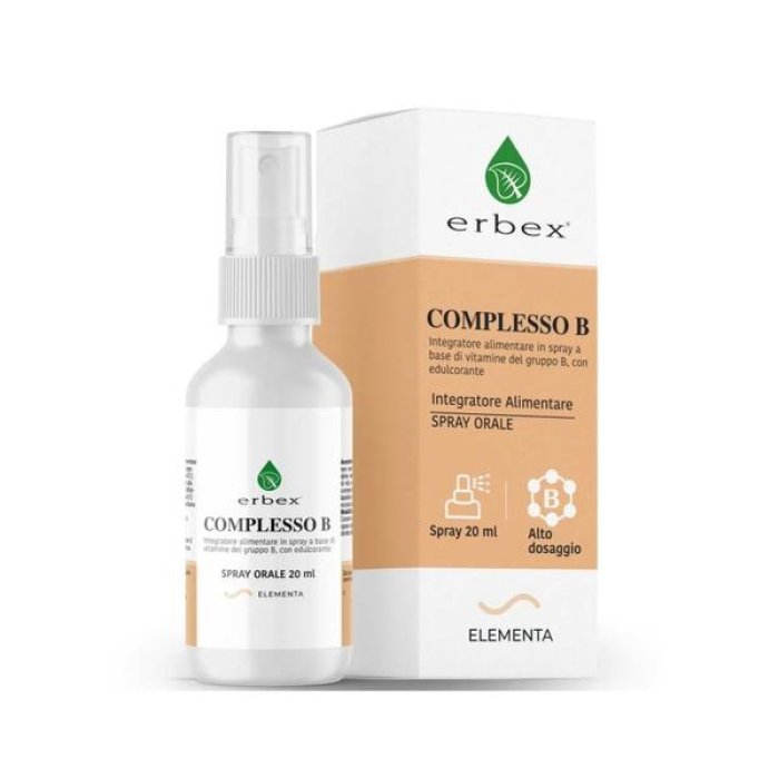 Erbex Complesso B Spy 20 ml – Integratore Naturale in Gocce a Base di Estratti Vegetali per Benessere Generale