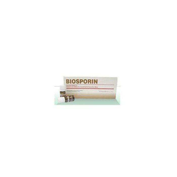 Biosporin Plus Integratore Probiotico 15 Capsule per Benessere Intestinale ed Equilibrio della Flora Batterica