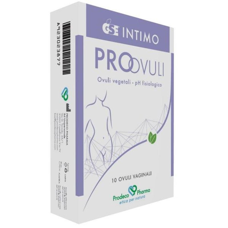 Parteno 10 Ovuli Vaginali | Dispositivo Intimo Ginecologico per Equilibrio e Protezione della Flora Vaginale