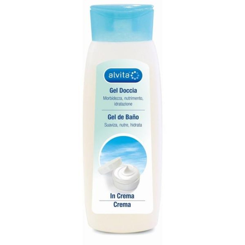 Alvita Gel Doccia Arancia and Cannella Naturale Delicato e Idratante per Corpo 250 ml