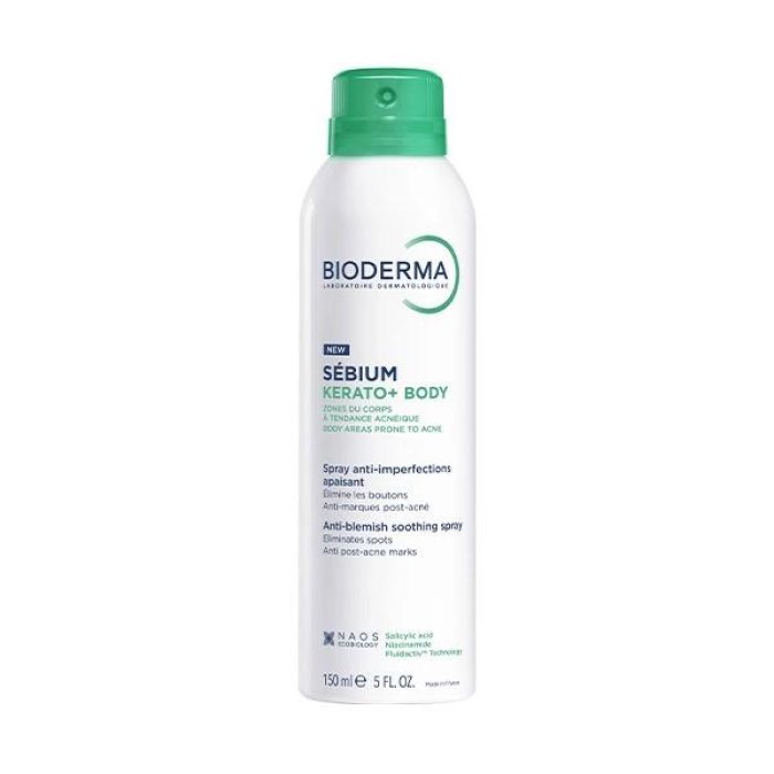 Bioderma Sebium Kerato Plus Body Spray Corpo 150 Millilitri Trattamento Esfoliante per Imperfezioni Cutanee e Pelle a Tendenza Acneica Bioderma Sebium Kerato Plus Body Spray Corpo 150 Millilitri Trattamento Esfoliante per Imperfezioni Cutanee e Pelle a Tendenza Acneica