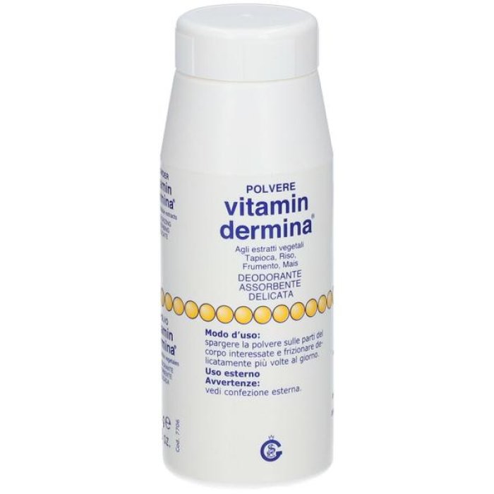 Vitamindermina polvere settificante 100 g NF - polvere assorbente per pelli delicate