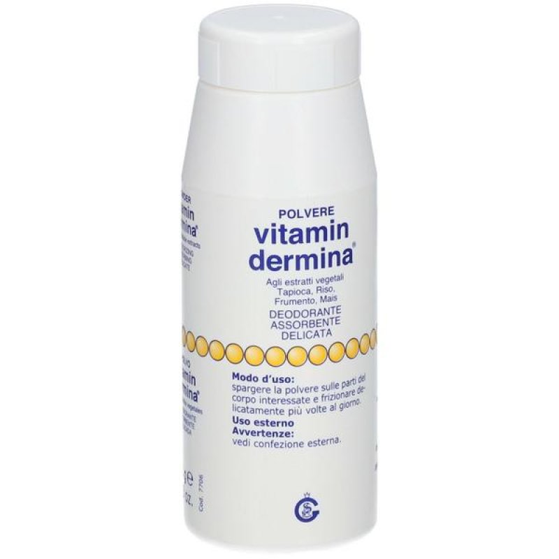 Vitamindermina polvere settificante 100 g NF - polvere assorbente per pelli delicate