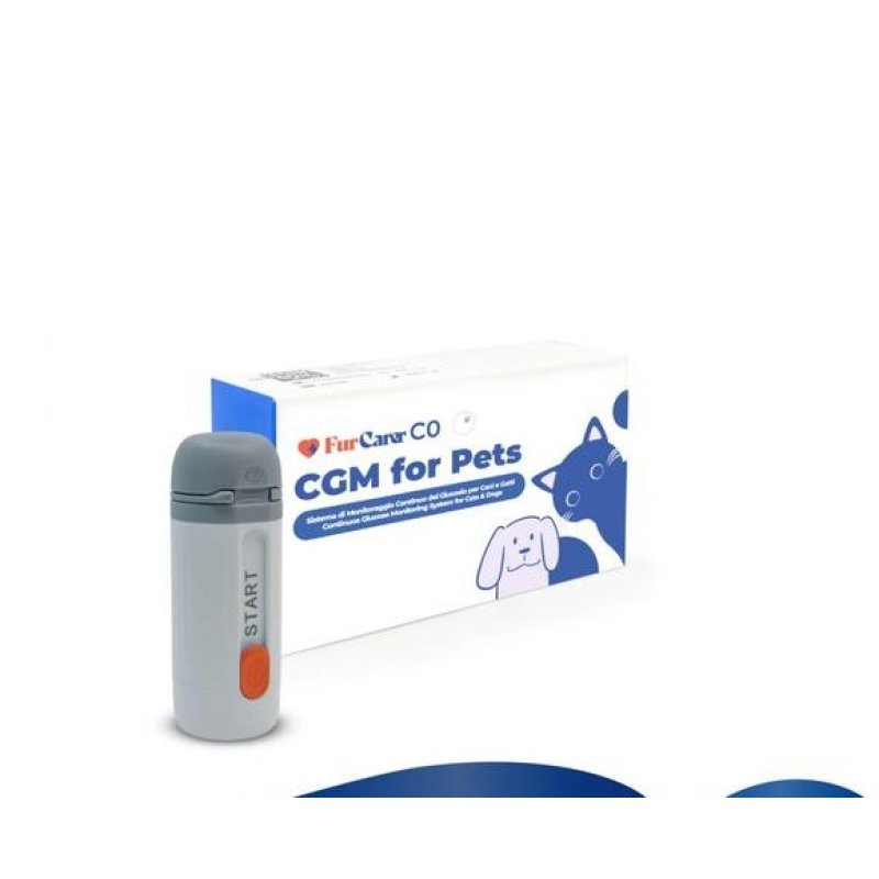 Furcarer sensore glucosio cane - dispositivo per monitoraggio continuo del glucosio nel cane