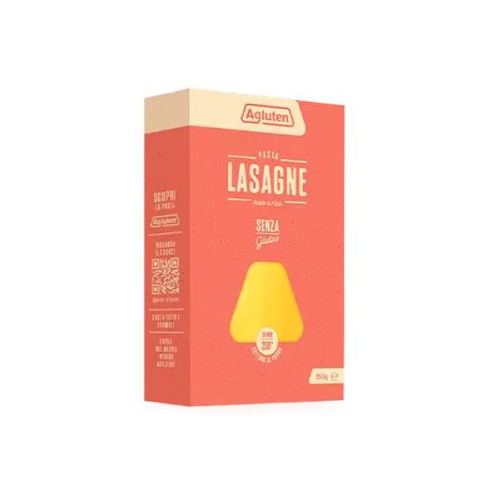 Agluten lasagne 250 g - sfoglie di pasta senza glutine per lasagne