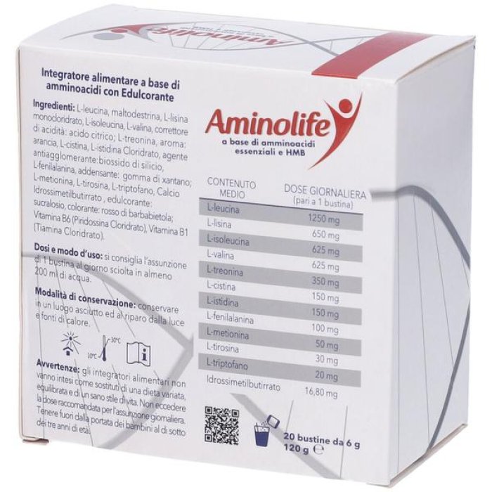 Aminolife Sport 300 g Integratore di Aminoacidi Essenziali per Sportivi – Energia, Recupero Muscolare e Resistenza (important and synonyms)
