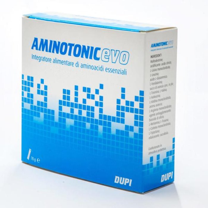 Aminotonic Evo 30 bustine - integratore con aminoacidi e vitamine per energia e recupero